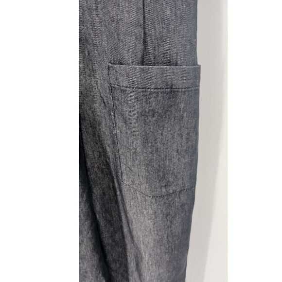 Cotton On Black Denim Jumpsuit Jean Overall Sz 2 - Picture 7 of 9